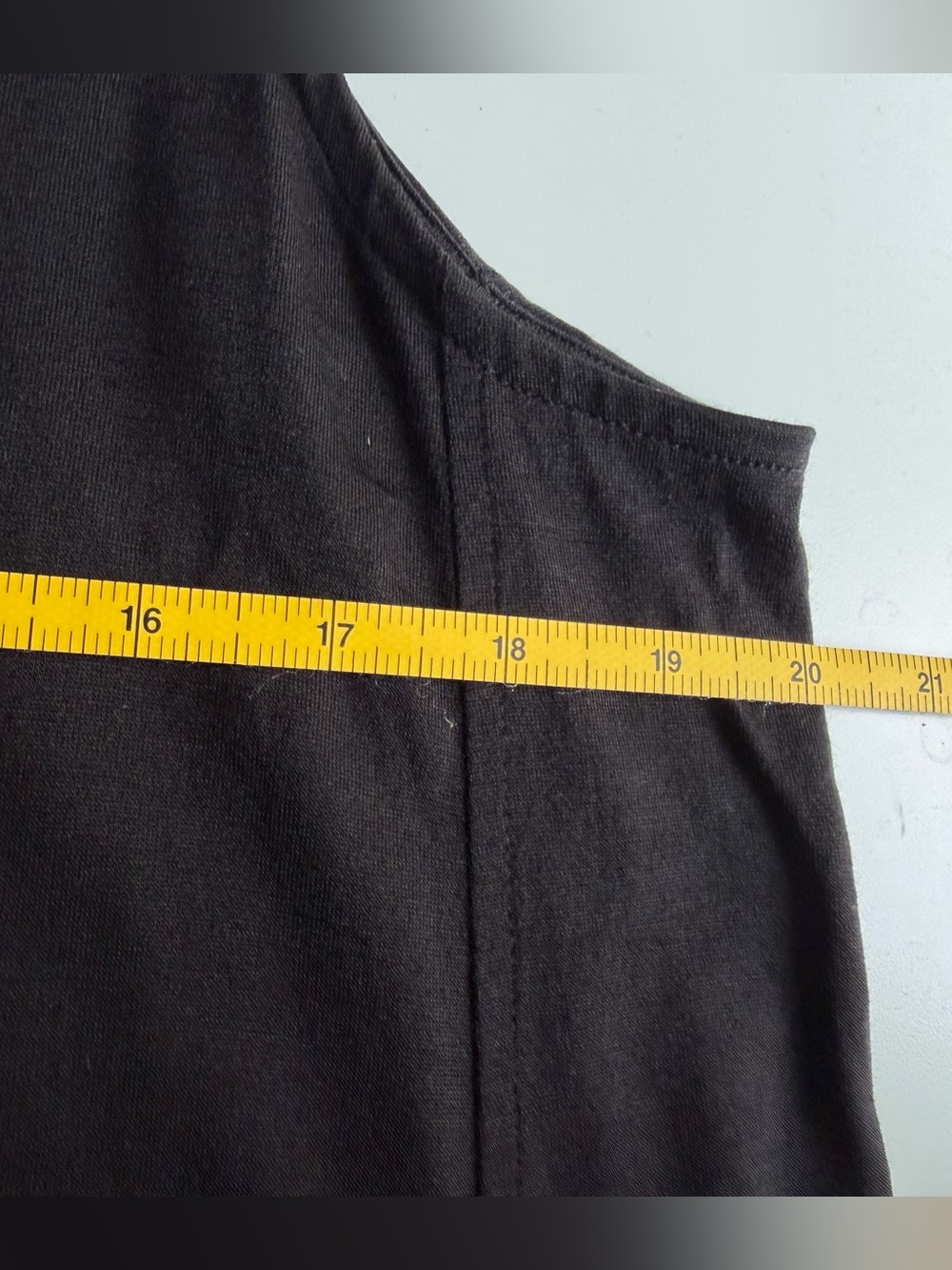wool& Black Reversible Sleeveless Dress - Picture 6 of 8